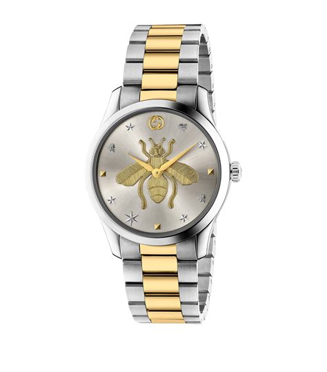 gucci watch bee replica|gucci g timeless bee watch.